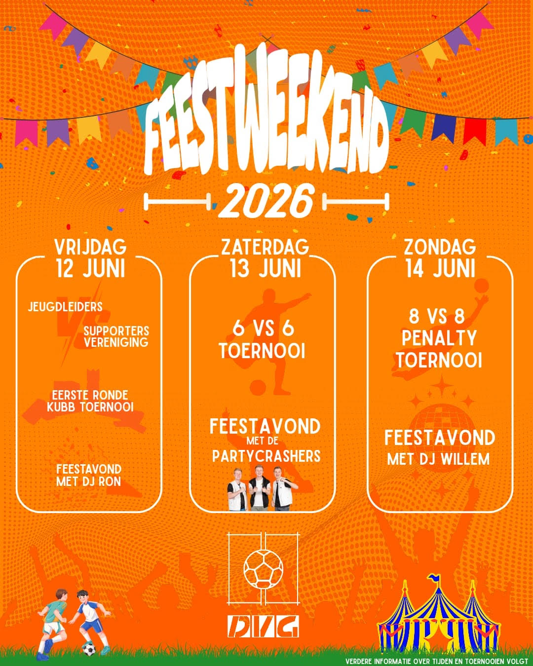 DVG feestweekend 2026: meld je aan!